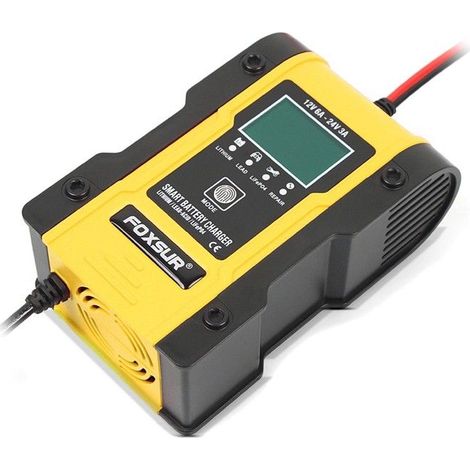 Automatisches Motorrad-Batterieladegerät Lumitecs IO5 3,6A Lithium / Blei