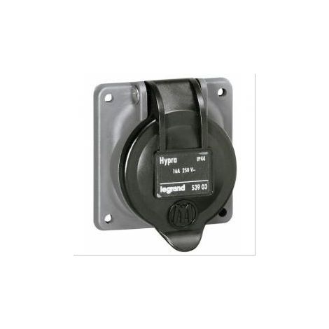 Socle de tableau Hypra IP44 16A 2P+T pour prises à brochage domestique Legrand 053903