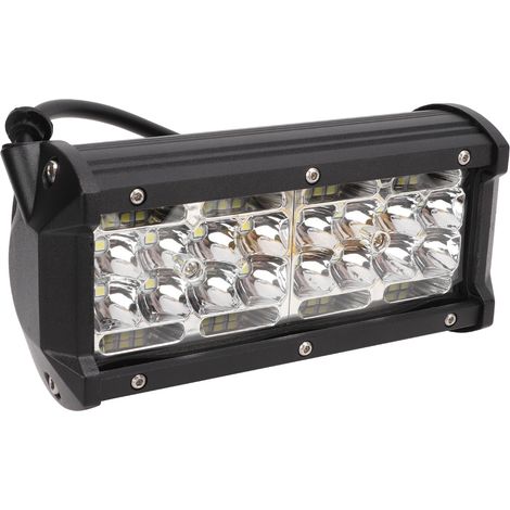 Projecteur LED 120W 12000LM 6000K IP67 Étanche, Feu de Brouillard et Spot Extérieur pour Voiture, Camion, 4x4, Bateau, Lampe de Chantier (1/5)