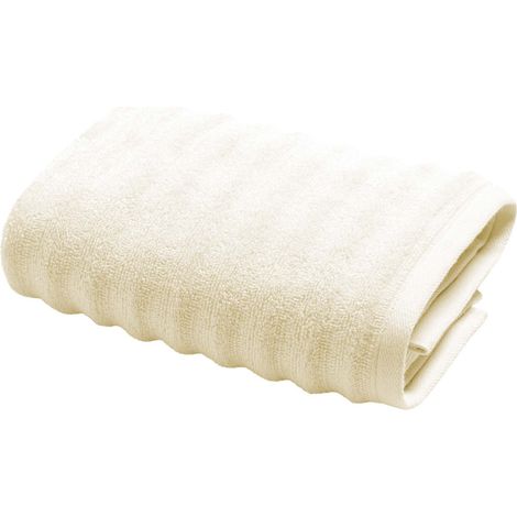 Serviette de Toilette "Maya" 50x90cm Ivoire (1/4)