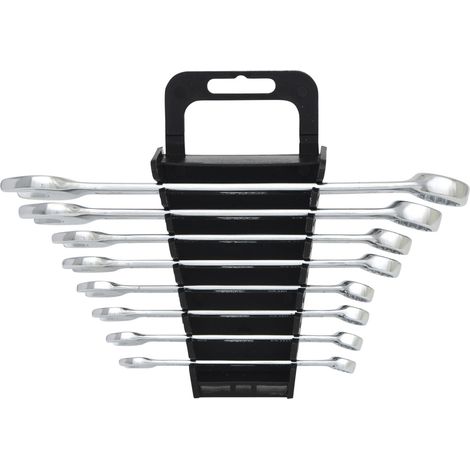 KS Tools 517.0048 Ring-Ratschenschlüssel-Satz Schlüsselweite (Metrisch) 8 - 19 mm