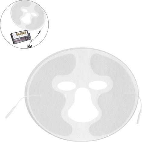 Patch autocollant pour électrode faciale - Appareil de thérapie par impulsions basse fréquence (1/5)
