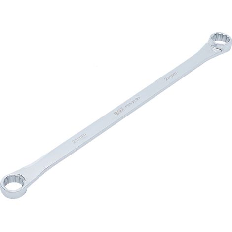 BGS  Doble  llave  anular  extra  larga  SW  21  x  23  mm  -  1186-21x23