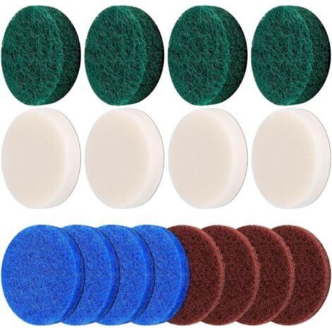 Lot de 16 embouts brosse nettoyage Bosch, embout universel Bosch compatible Home/Garden 6033 (1/5)