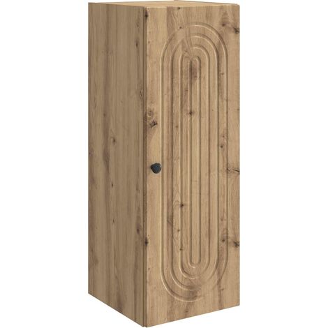 Wandschrank Artisan-Eiche 33 x 34,5 x 90 cm Holzwerkstoff vidaXL