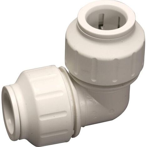 JG Speedfit Steckverbinder Winkel 90° Ø 8 x 8 mm, PM metrisch - für Druckluft und Flüssigkeiten