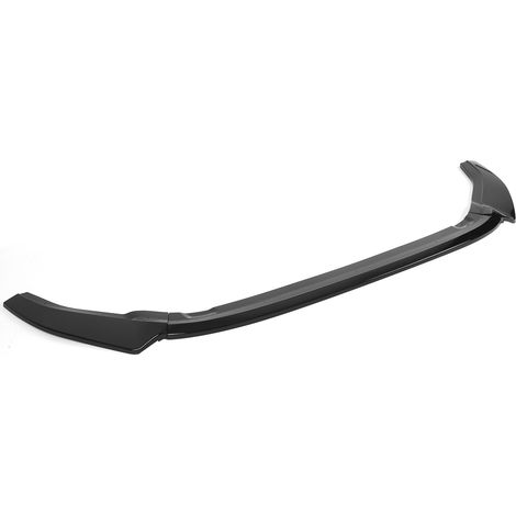 3x Maxton Style ABS Frontspoiler in Hochglanzschwarz für VW Golf 7 R 2013-2016, Stoßstangenlippen-Kit (1/5)