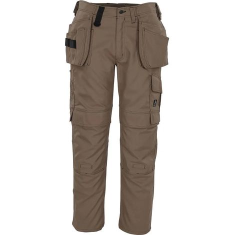 Pantalón de trabajo Mascot hardwear 08131 costuras triples ergonómico