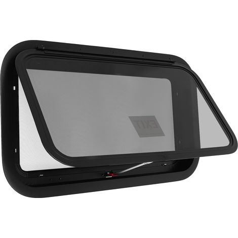 Fenêtre de camping-car - Fenêtre d’évacuation pour camping-car - Fenêtre de camping - Fenêtre d’urgence pour camping-car, avec barre de support pour camping-car(700x400mm) (1/5)