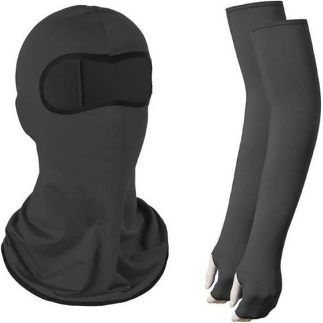 Écharpe Cagoule - 95 % Polyester 5 % Élasthanne - Cyclisme Randonnée Camping - 1 Pièce (1/4)