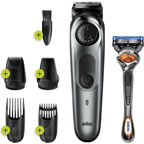 BeardTrimmer BT7220 AC/Batería 39 2 cm Negro, Gris