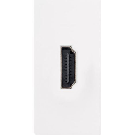 IluminaShop - Modulo Conexion HDMI Blanco Serie Modern
