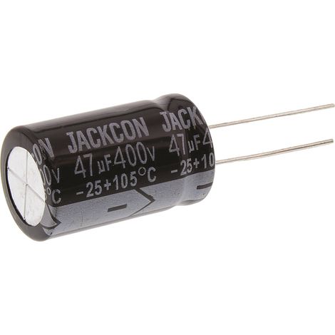 Condensateur RS PRO 47µF, 400V c.c.