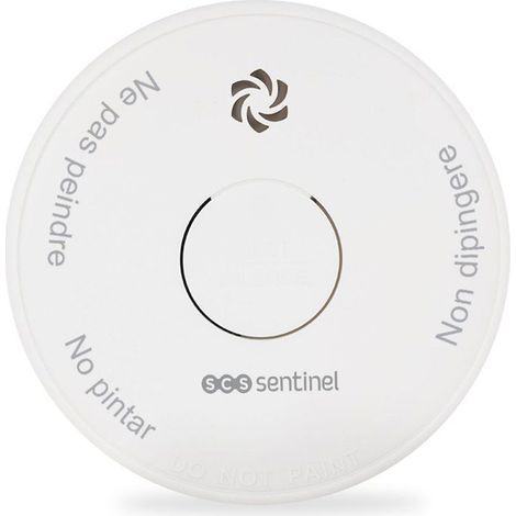 Rauchmelder - SCS SENTINEL - SmokeAlarm 3Y - Deckenmontage - 10 Jahre Autonomie - 3 Jahre CE (1/5)
