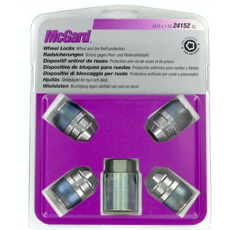 Dadi conici, kit 4 pz - Ultra High Security - F060