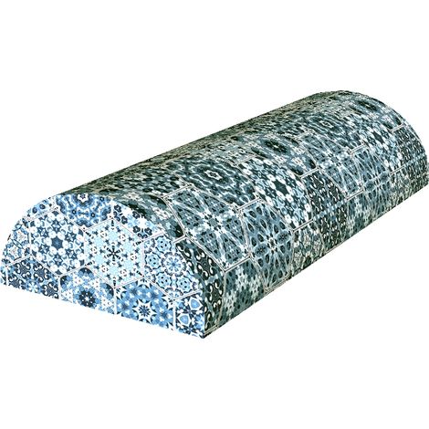 Malaga Halb-Nackenstützkissen 10x40 cm – ergonomisch, mit Memory-Schaum, für Rücken, Nacken und Hals, dekorativ – Bertoni (1/4)