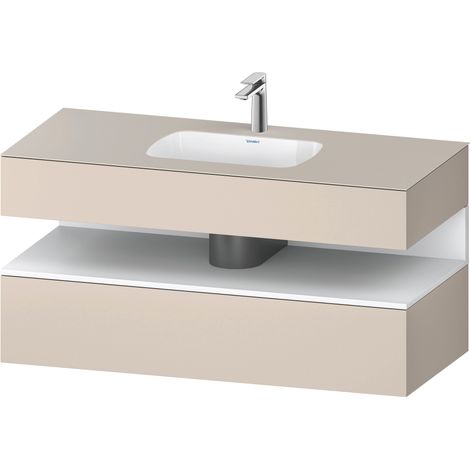 Duravit Collection One lavabo à encastrer avec meuble sous-vasque (1/2)