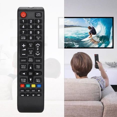 BN59-01189A TV Télécommande Longue Distance Maison Contrôleur Sans Fil pour Samsung Faible consommation d\'énergie