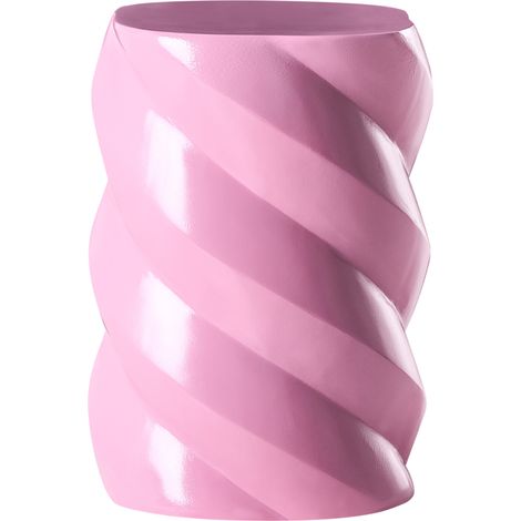 Mesa auxiliar moderna de interior de fibra de vidrio con MgO salón dormitorio forma irregular rosa Ronta (1/5)