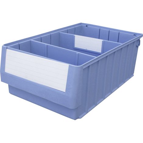 VISO TR 4214  Sichtlagerkasten   (B x H x T) 234 x 140 x 400 mm Blau 1 St.