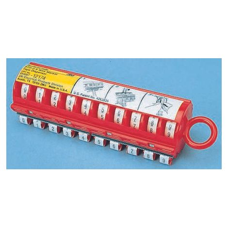 Marqueurs de câbles autoadhésifs 3M – Lot de 3 rouleaux – Ruban de marquage pour distributeur ScotchCode – Utilisation professionnelle