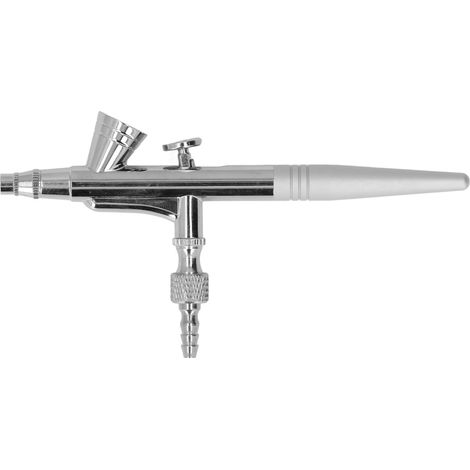 Kit aérographe G1/8 avec compte-gouttes et clé pour la décoration intérieure et le modélisme. Calibre : 0,2 mm / 0,008 po. (1/5)