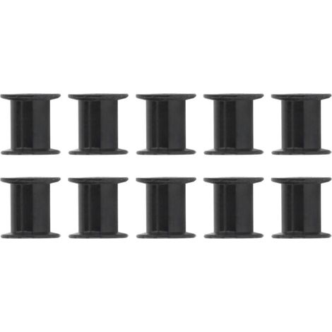 Satz mit 10 Aluminium-Zahnriemenspannrollen, 6 mm Innendurchmesser, 12 mm Außendurchmesser, als Ersatz für 5413-0001-0001
