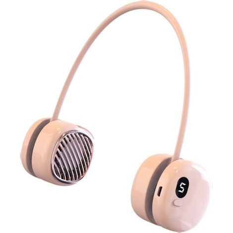 Ventilateur de cou efficace, portable et rafraîchissant, idéal pour le sport et les voyages.