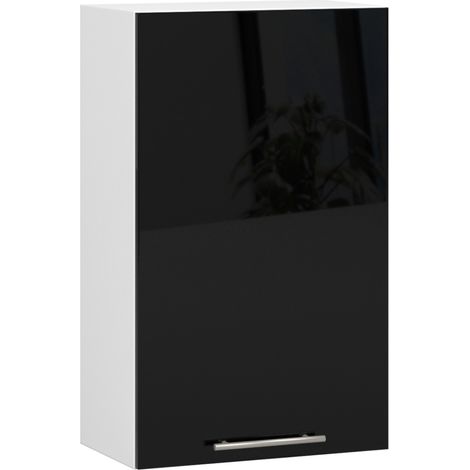 Table de chevet glamour beige avec pieds noirs, 54 × 59 × 39 (1/5)