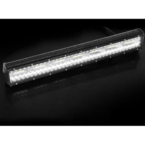 38cm 300W Work Light Bar, Three Rows of 100 LED Lights, Wired for Cars, Trucks, Offroad Fog Lights, Retrofit Inspection Lights MUMU (1/4)