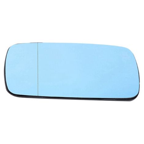 QORVA-Verre de rétroviseur chauffant Anti-buée pour voiture, adapté au remplacement E39 E46 (1/5)