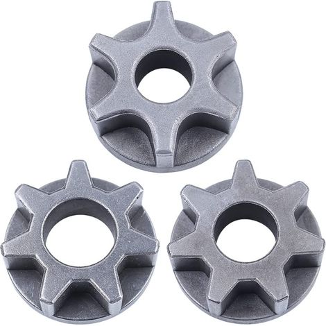 Kit de pignons de tronçonneuse M10/M14/M16 pour outil de tronçonneuse à engrenages pour meuleuse d'angle, M14 diamètre intérieur 14 mm, M16 diamètre intérieur 16 mm, M10 diamètre intérieur 10 mm (1/5)