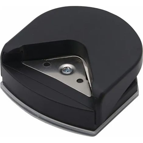 Arrondisseur d'angles pour papier, perforateur, outil de découpe à lame métallique avec boîte à copeaux pour photos PVC DIY