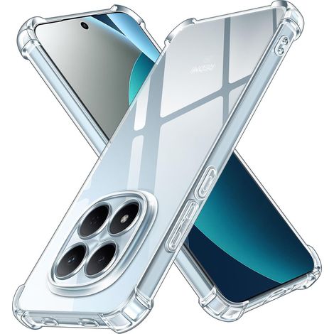 Funda para Xiaomi Redmi Note 15 Pro 5G, resistente a caídas, transparente. (1/5)