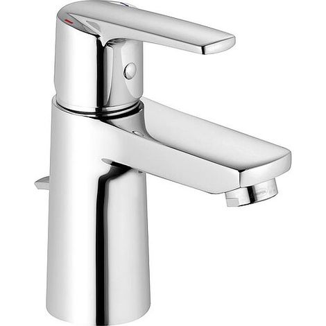 Waschtischmischer Heinrich Schulte Alpha 300, Ausladung 103 mm, mit Zugstange, chrom - Z059002-00010 (1/2)