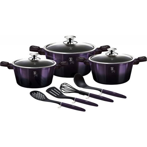 Zestaw garnków 10 elem. berlinger casa BH-7141 viola (1/5)
