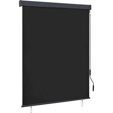 vidaXL Outdoor Roller Blind 140x250 cm Anthracite