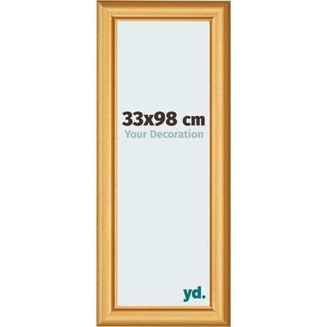 yd. - Cadre photo 33x98 - Or Mat - MDF - Lazio