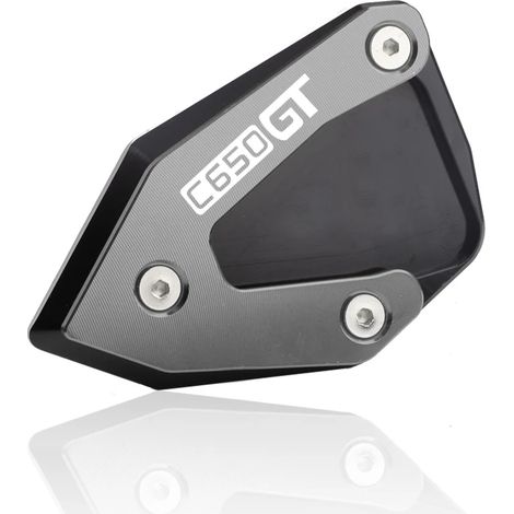 (Titane) Compatible avec BMW C600 SPORT C650GT C 650 GT 2012-2021 Accessoires moto Béquille latérale CNC, extension et support maxpower (1/4)