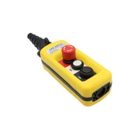 Emergency stop button, Two push buttons + emergency stop button - XAC-A2713 (1/4)