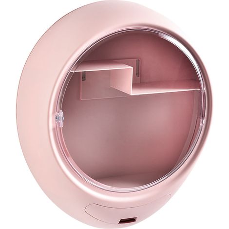 Boîte de Rangement de Maquillage Murale Étanche, Coffret Cosmétique Organisateur Anti-Humidité (1/5)