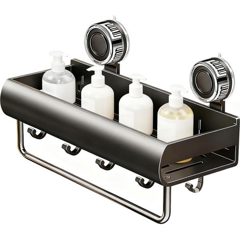 Étagère de douche à ventouses , organisateur , murale Étagères rangement pour salle bain avec cuisin