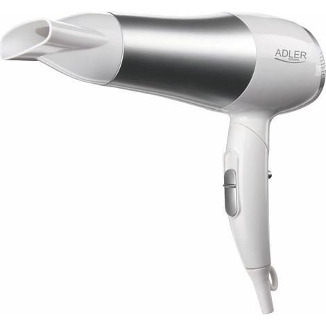Séchoir, sèche-cheveux Adler AD 2225, 2200 W, Blanc / Argenté (1/6)