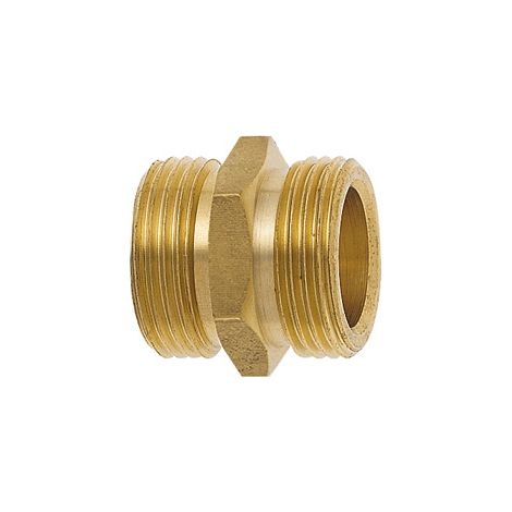 Raccord Laiton Filetage 3/4''- 3/4''.