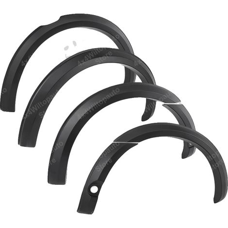 Guardabarros ensanchados, ajuste personalizado para Ford Ranger T8, fácil instalación, FORD RANGER T8 (1/2)