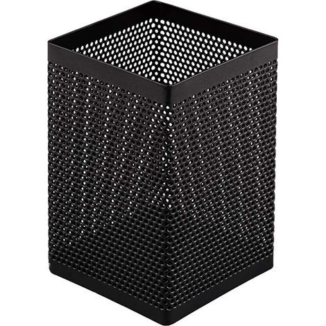 Ce porte-stylo de bureau en maille avec base antidérapante assure une stabilité optimale lors du rangement des instruments d'écriture. (1/5)
