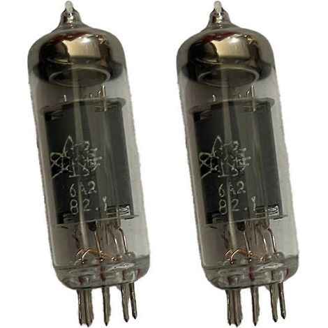 Lot de 2 tubes électroniques 6A2 pour amplificateurs compatibles avec les tubes 6AK5/6AK5W/6Zh1P/6J1/6J1P/EF95 (1/5)