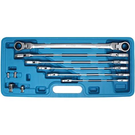 Bgs Set di chiavi a cricchetto in acciaio cromato resistente (1/3)