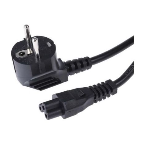 Câble d'alimentation RS PRO, Connecteur CEE 7/7 CEI C5, 2m, 2,5 A / 250 V ( Prix pour 1 )