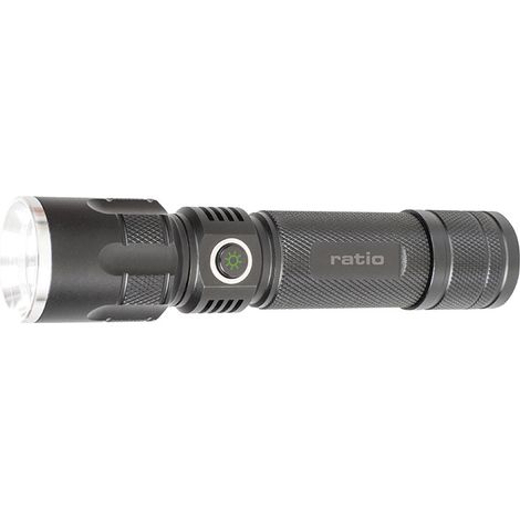 LINTERNA LED CREE+COB 300 LM RATIO - EHLIS (1/5)
